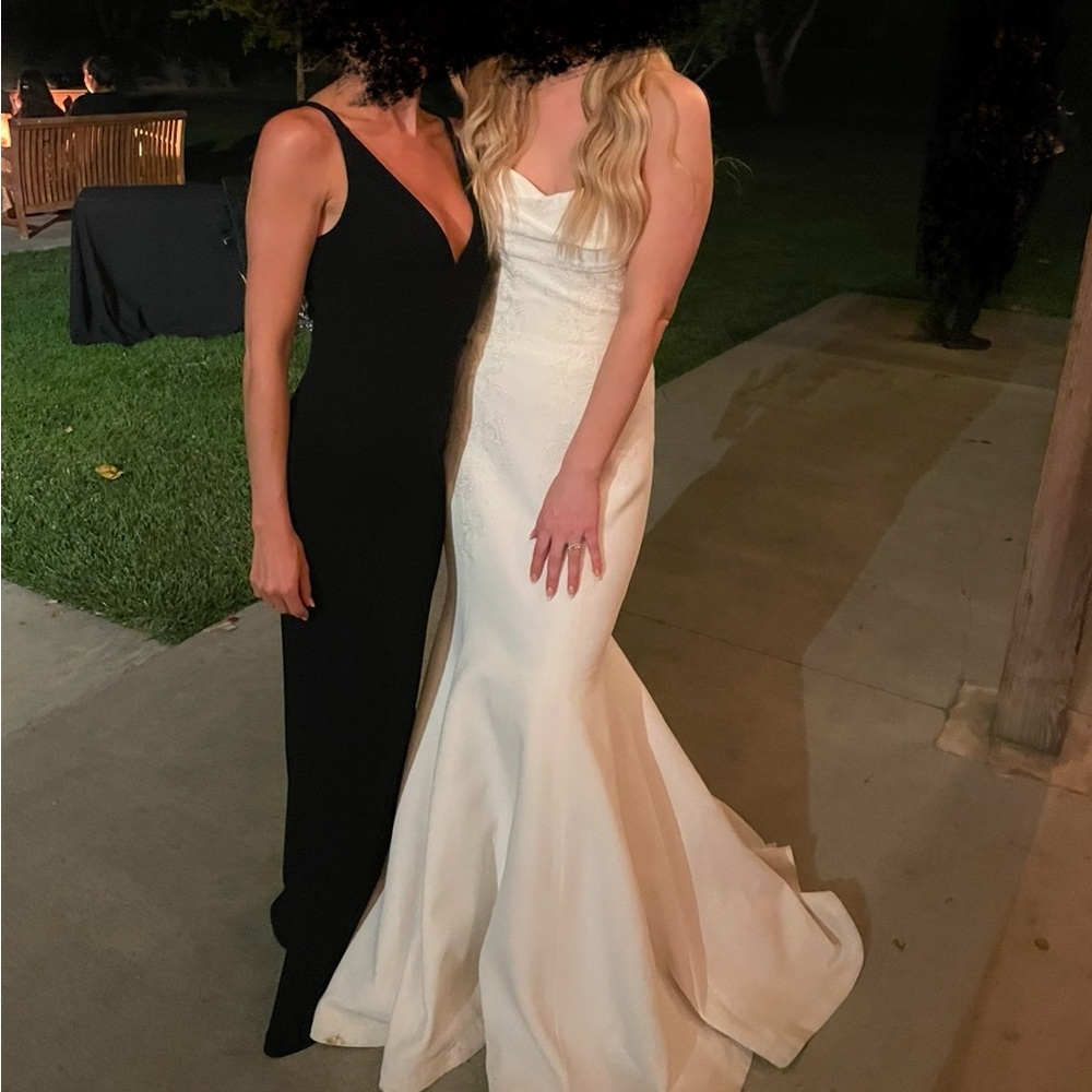 Black Lulus dress - bridesmaid dress